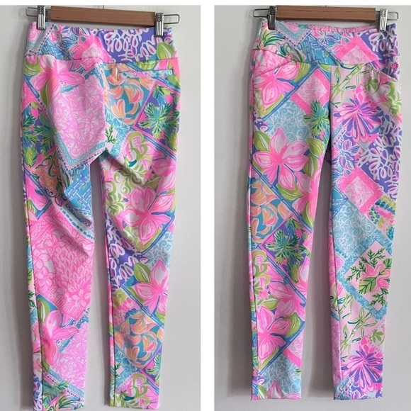 Lilly Pulitzer Pants - Lilly Pulitzer UPF 50+ Multi Block Party Corso Golf Pants